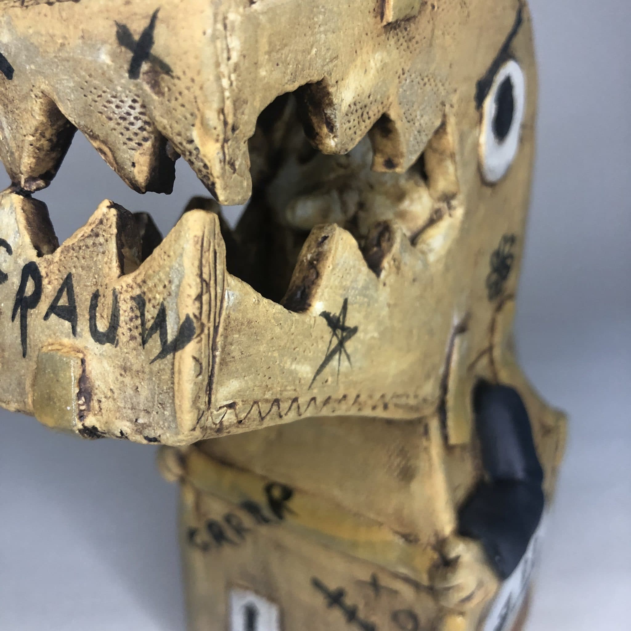 Cardboard dragon