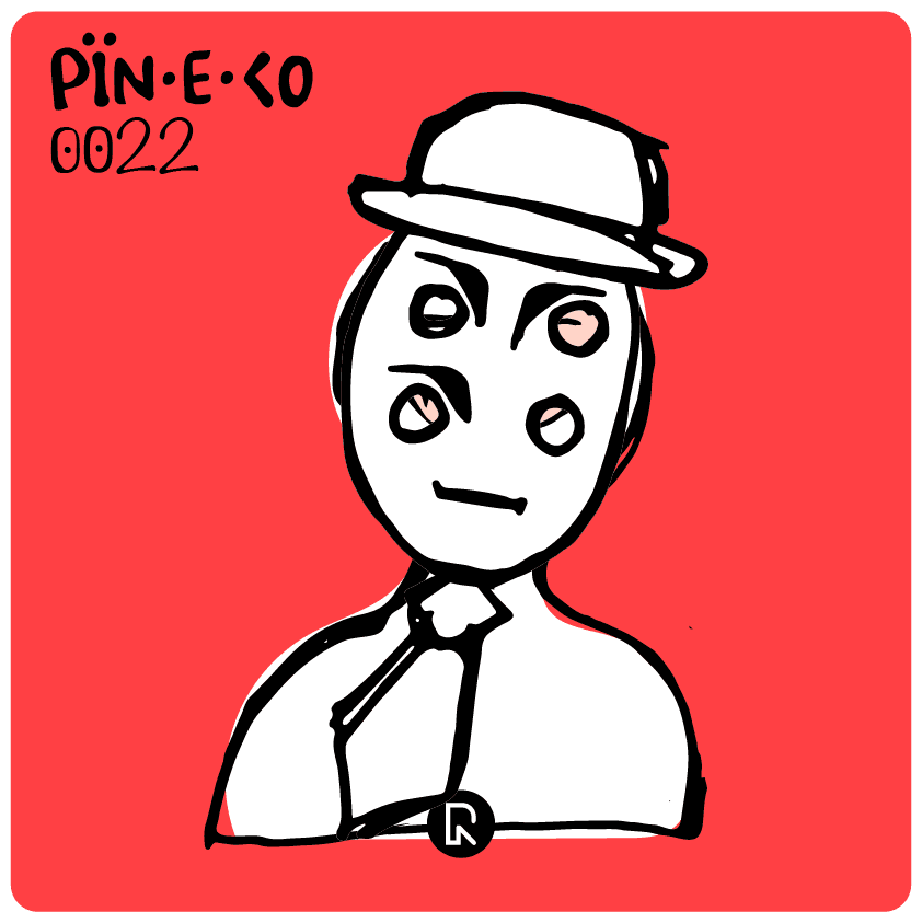 Pin·e·co no 0022 — 4枚中3枚目
