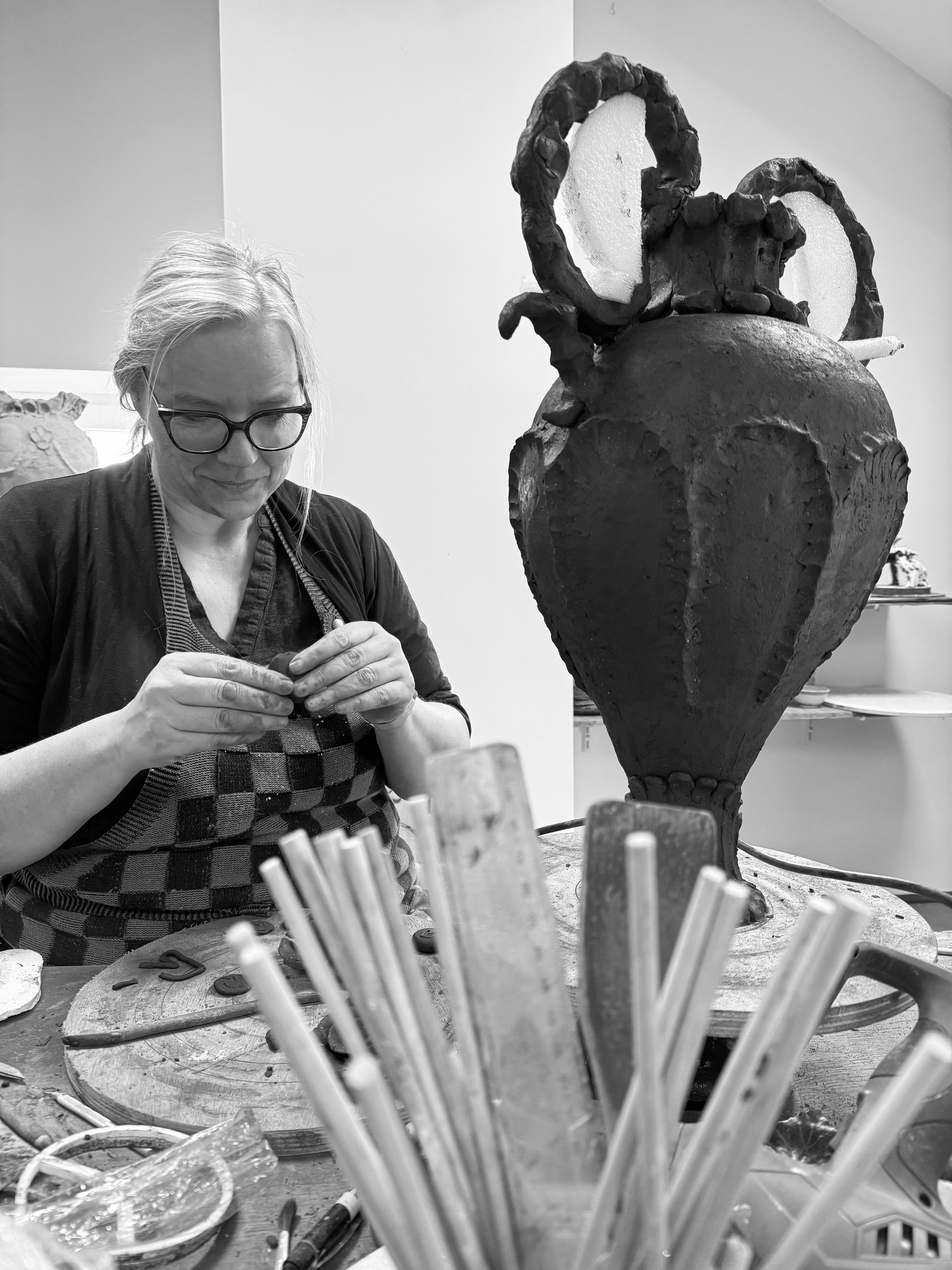 Renate Frotscher — studio work